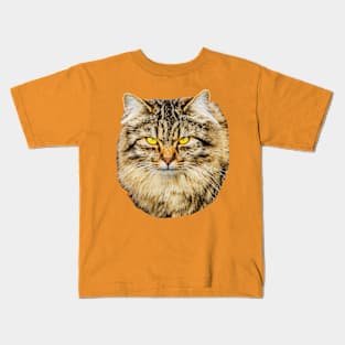 Cats face Kids T-Shirt